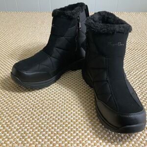 SILENTCARE Men's Snow Boots, Waterproof , Anti-Slip Lightweight Ankle . Sz 11.5